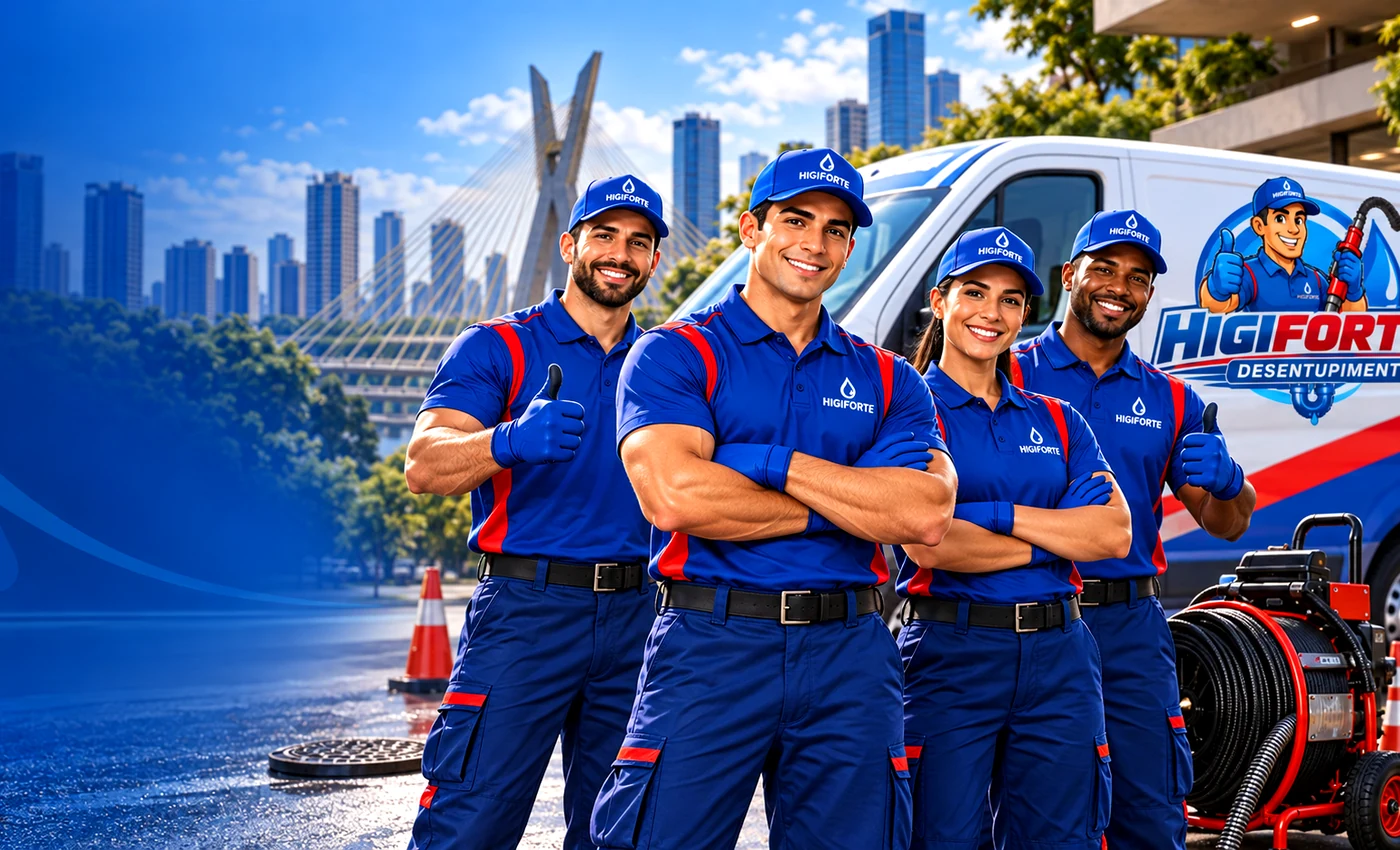 Equipe e equipamentos da Higiforte